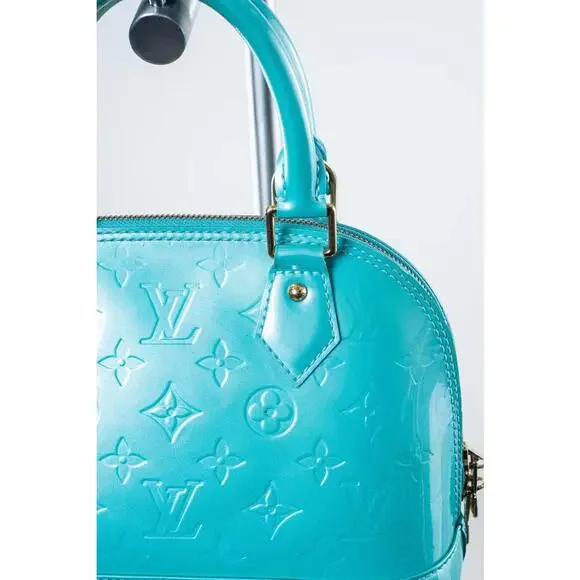 Louis Vuitton Green Vernis Alma BB Crossbody – Patent Leather - Picture 7 of 9